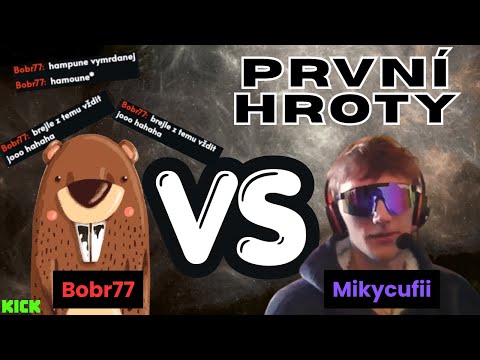 PRVNÍ HROTY NA STREAMU *Bobr mě zničil😱*