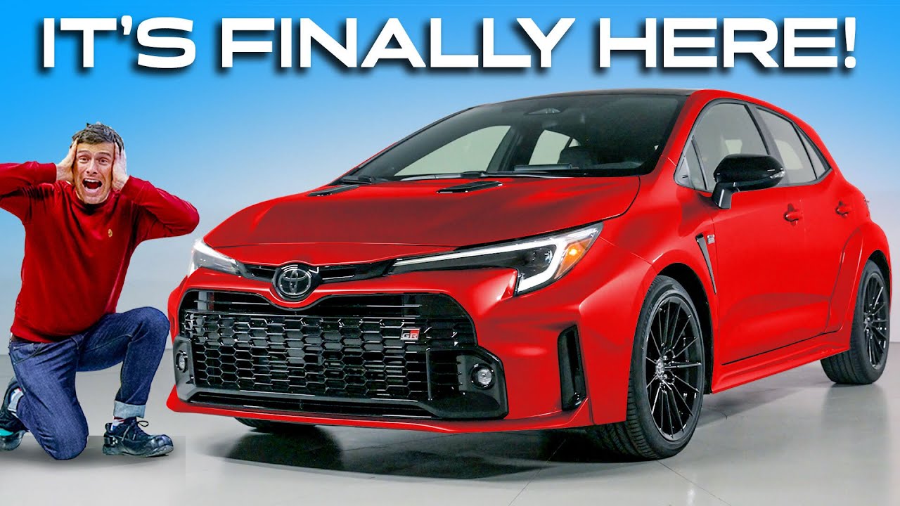 New Toyota GR Corolla - better than the GR Yaris!