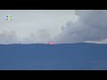 Mauna Loa Lava Fountains Seen From Hawaii Volcanoes National Park November 29, 2022