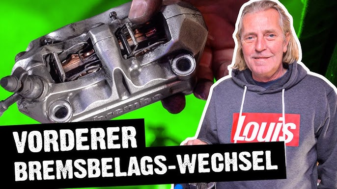 HOW TO: Bremsbeläge wechseln am Motorrad 