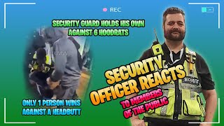 SOR - Security guard gets jumped by gang at JD Sports