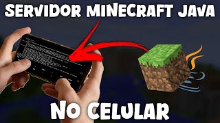 How to run a Minecraft Java server on your mobile phone.