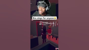 His first performance 😂 #recroom #viral #shorts