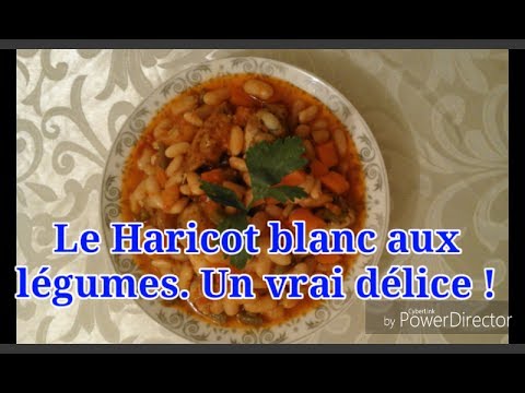 haricots-blancs-à-la-sauce-et-légumes