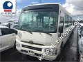 New model toyota coaster bus standard  luxury   jd europe worldwide export