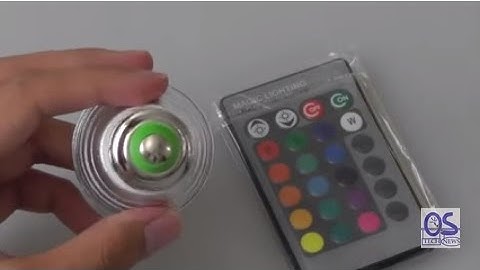 REVIEW: Speller E27 3W 16 Color LED Light