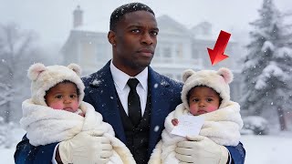 YOUNG BILLIONAIRE SAVES NEWBORN TWINS FROM SNOWSTORM, BUT HIS SHOCKING DISCOVERY MAKES HIM CRY
