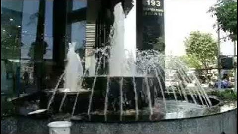 Đài phun nước nghệ thuật tại Đinh Tiên Hoàng Tp.HCM #thietkedaiphunnuoc