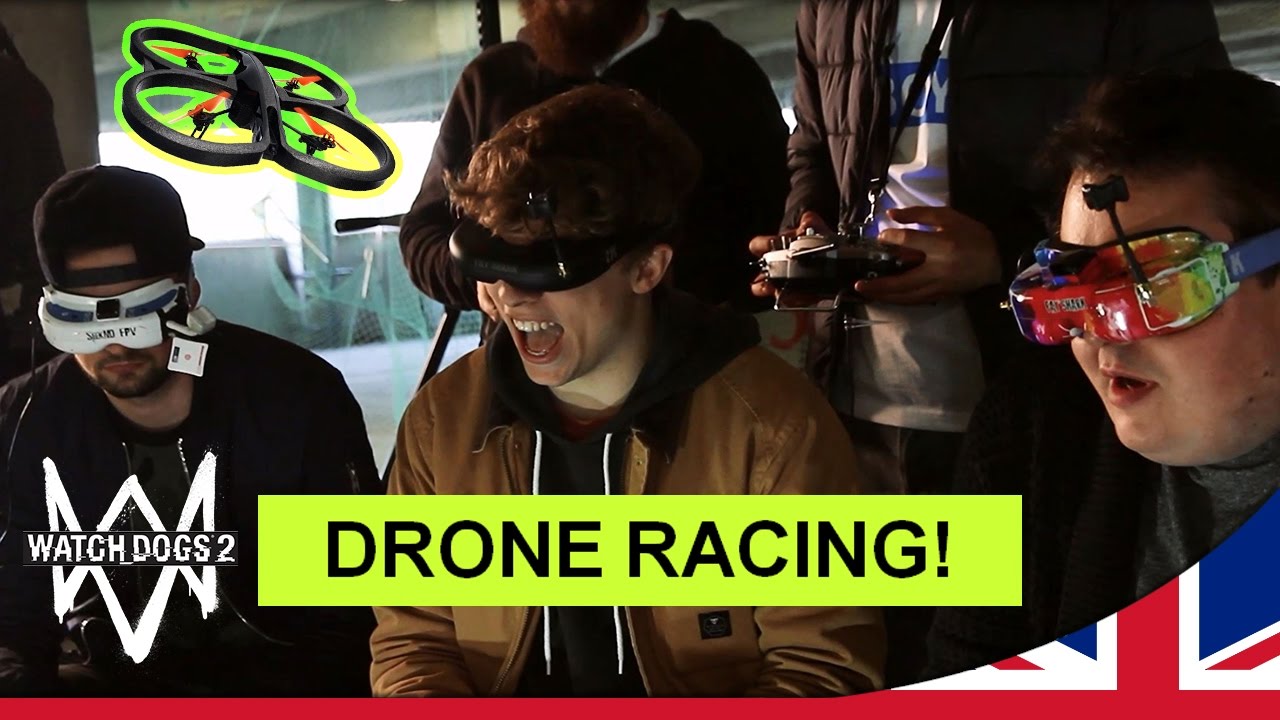 Watch Dogs 2 - DRONE RACING! Ali-A, Daz Black & Slogoman [UK] - YouTube
