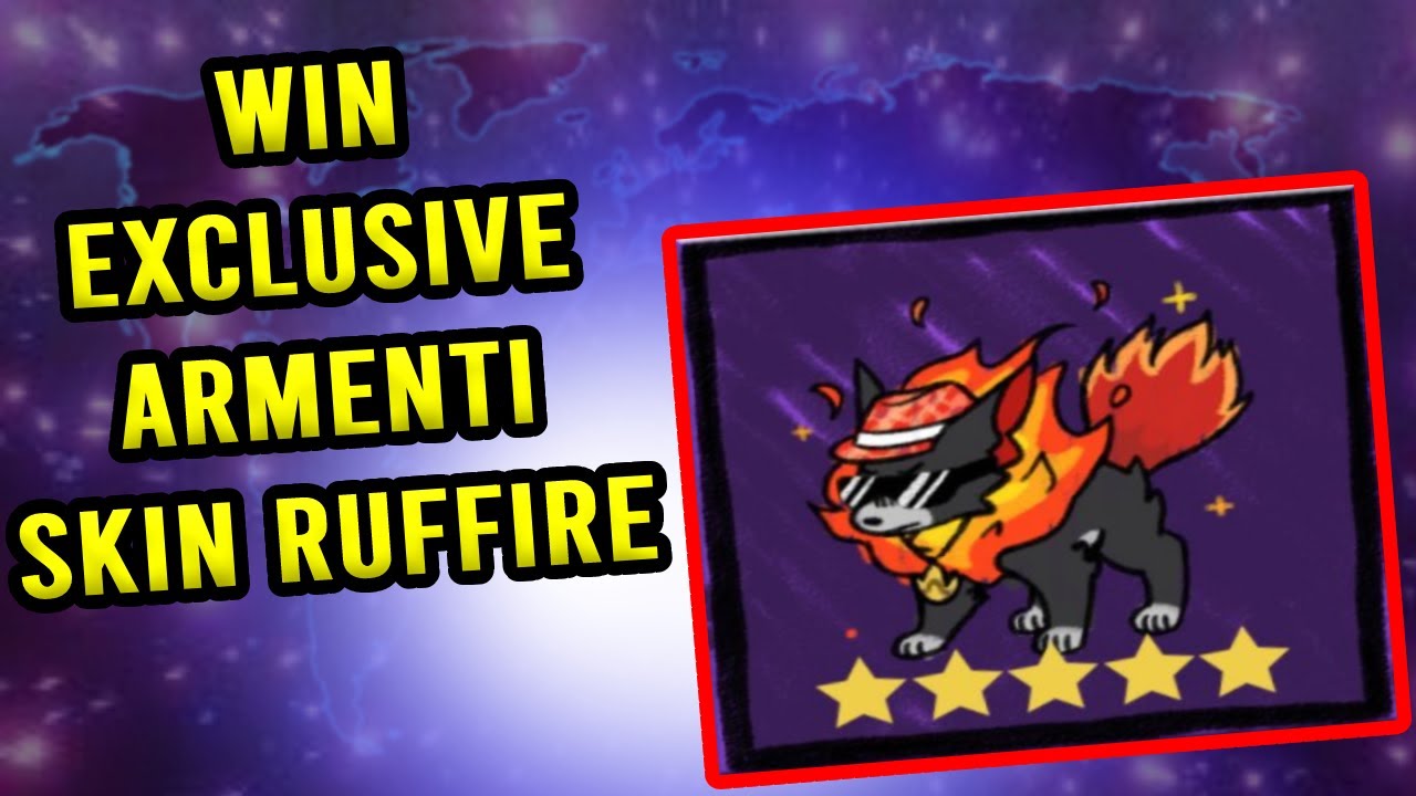 WIN A FREE EXCLUSIVE ARMENTI SKIN RUFFIRE - DOODLE WORLD - YouTube