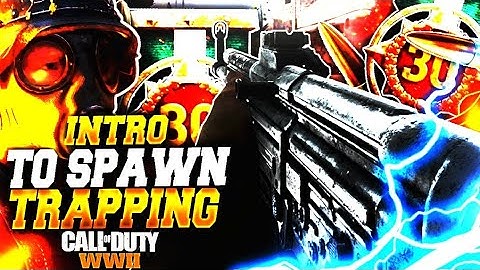 INSANE "COD WW2 SPAWN TRAP" ON CAPTURE THE FLAG?! SPAWN TRAPPING ON WORLD WAR 2! W/53 KILLSTREAK!