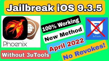 How To  Jailbreak iOS 9.3.5 in 2022 Without 3uTools 100% Working April 2022 New Method No Revokes!
