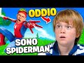 MI FINGO il VERO SPIDERMAN ed UN BIMBO di 5 ANNI CI CREDE!! (Fortnite)