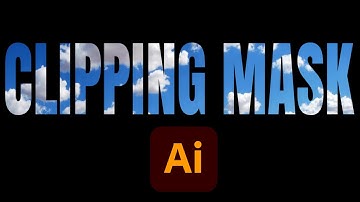 Clipping Mask Adobe Illustrator Tutorial (in 2 minutes)
