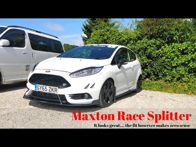 Heck Ansatz Flaps Diffusor Für FORD FIESTA MK7 ST / STLINE
