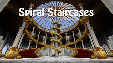 Minecraft Spiral Staircase Tutorial