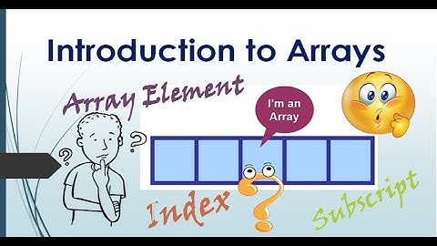 Pseudocode Development - Introduction to Arrays