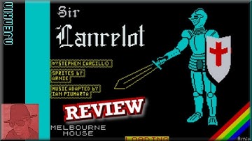 Sir Lancelot - on the ZX Spectrum 48K !! with Commentary