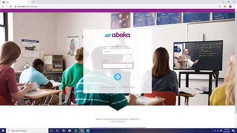 How to login into Abeka