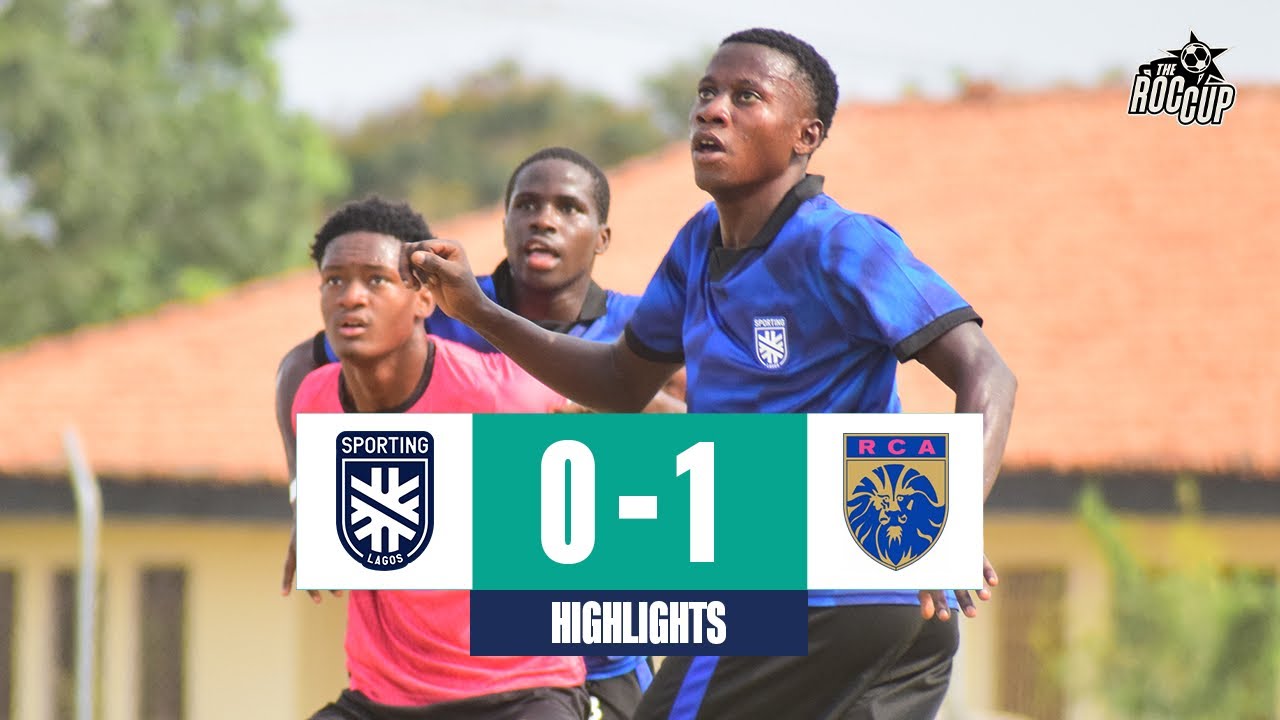 HIGHLIGHTS | 🇳🇬 Sporting Lagos Academy 0-1 Racing Club D’Abidjan 🇨🇮 | ROC Cup