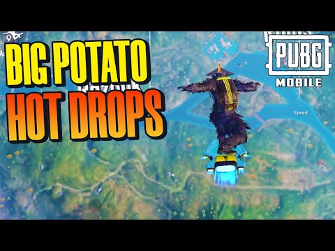 HOT DROPS WITH THE BIG POTATO PUBG MOBILE