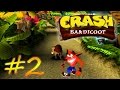 Прохождение Crash Bandicoot (PS) #2 - Остров South Sanity