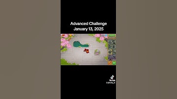 Januar 13, 2025 | BTD6 Advanced Challenge Tutorial (What pops lead?) #makibtd6daily #btd6 #bloonstd6
