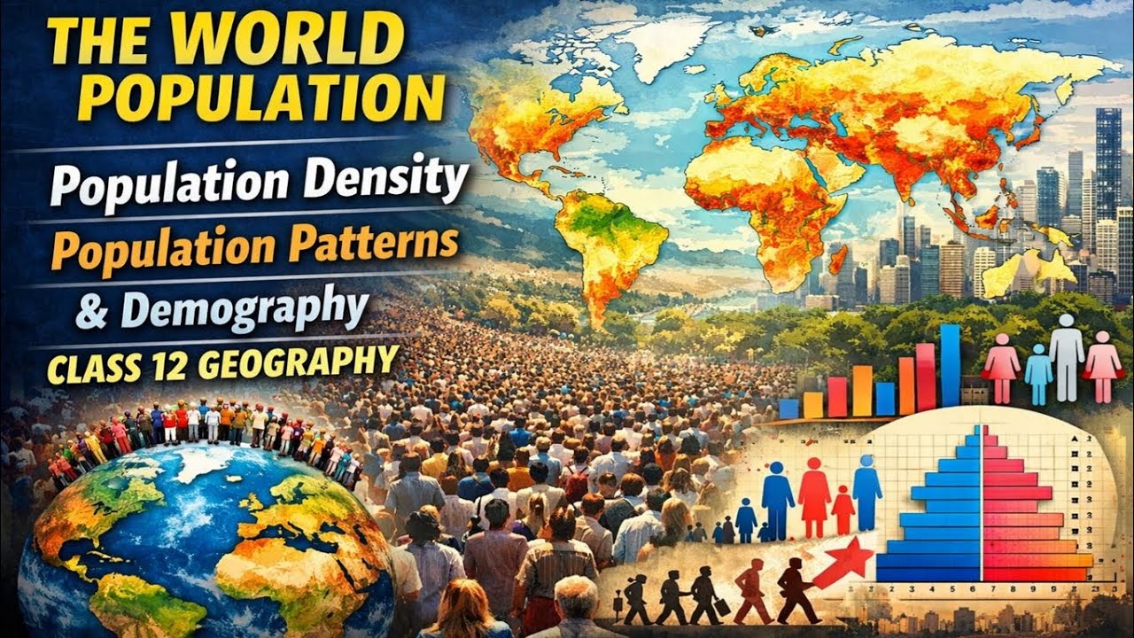 Плотность населения, распределение населения и демография | Глава 2, 12 класс, география