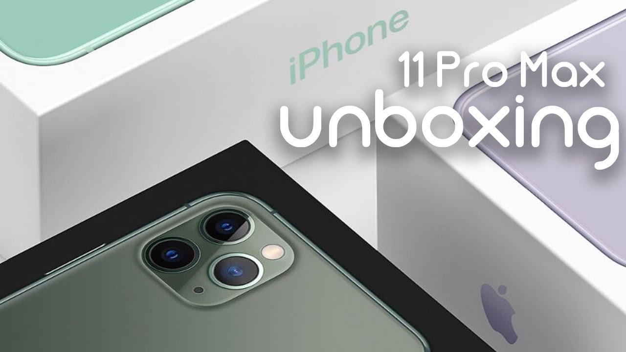 iPhone 11 PRO UNBOXING - YouTube