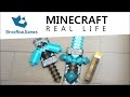 New minecraft tools - Diamond Sword, Diamond Pickaxe and Torch