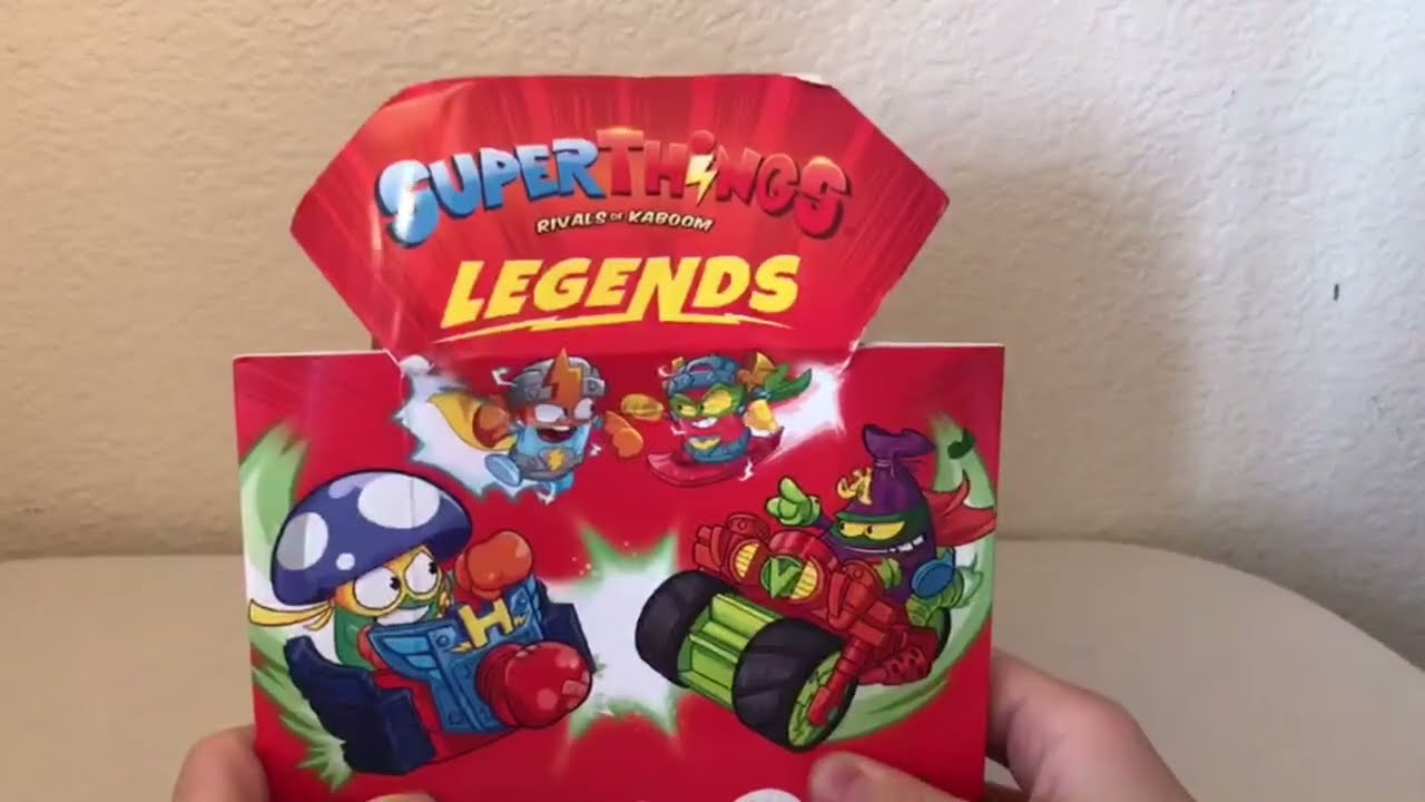 Unboxing superthings legends 