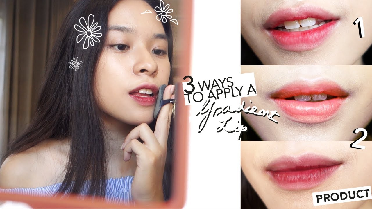 3 Easy Korean Gradient Lip Techniques for Stubborn Lips - YouTube