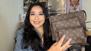 Trio Toiletry Pouch Louis Vuitton | Vintage Pouch Comparison