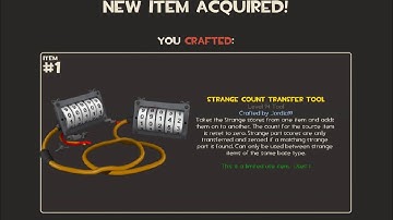 TF2 - Strange Count Transfer Tool