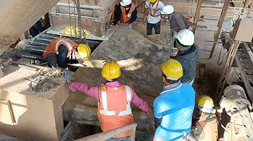 weigh feeder pulley and belt replacement