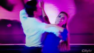 Chrishell Stause and Gleb dance Foxtrot