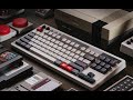 8bitdo retro mechanical nintendo style keyboard unboxing