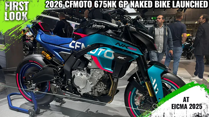 2026 CFMoto 675NK GP Naked Bike Launched At EICMA 2025 - First Look - Full Exterior
