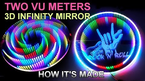 TWO VU Meter 3D Infinity Mirror | How It