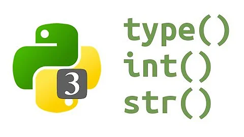 how to convert string to integer and vice versa in python3