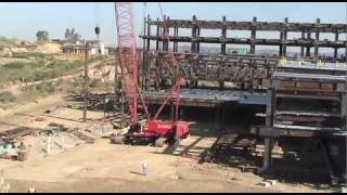 Truss Erection on March 13, 2009