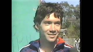 John Dinan 1984 Stawell Gift telecast interview.
