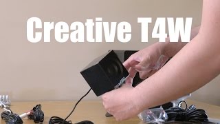 Creative T4W 2.1 Wireless Computer Speaker System Unboxing