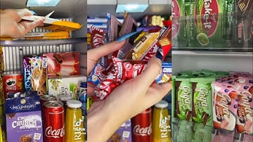 CHOCOLATES and SNACKS🍫😍 Refill and Restocking | Tiktok Compilation