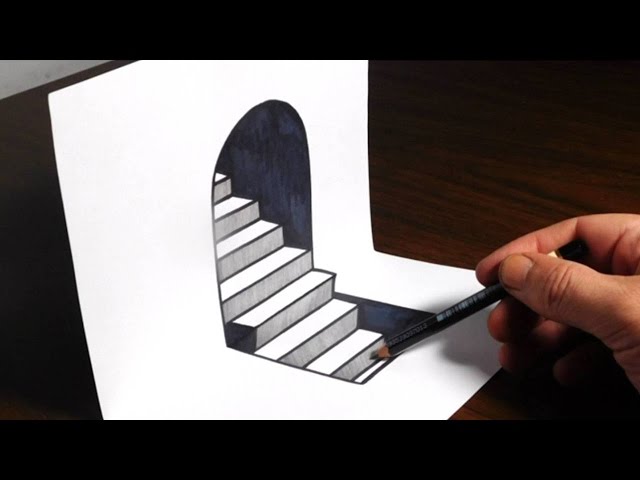 Steps To Make A 3d Drawing