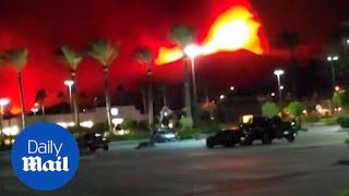 Southern California wildfires continue to rage