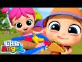 The lunch song with baby john and princess jill  healthy habits  kids cartoons and nursery rhymes