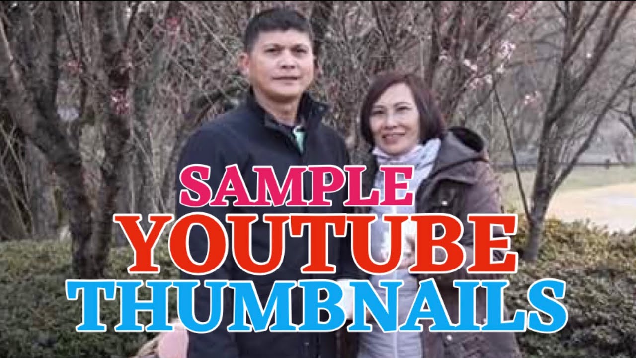 Sample Thumbnails - YouTube