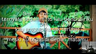 (Chord Gampang) 'TAK PERNAH TERNILAI - Adlani Rambe' (Tutorial chord) lagu Gitar lirik
