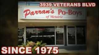 Parran's Po-Boys & Restaurant - 885 3416.com - Catering Metairie La.